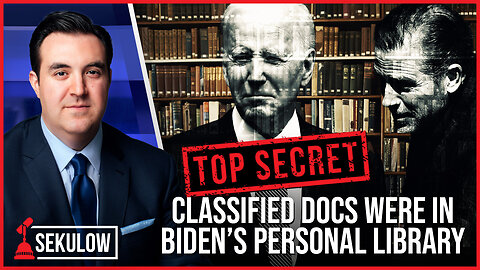 NEW: Classified Docs Were in Biden’s Personal Library