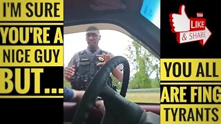 Ignorant cops violate man's rights