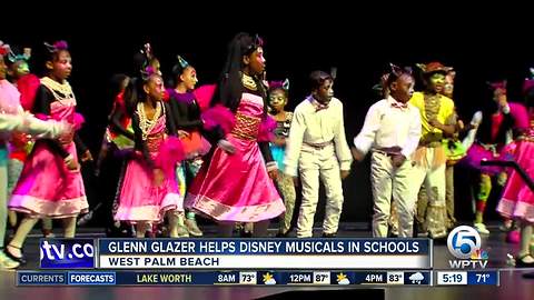 WPTV's Glenn Glazer helps Disney Musicals in Schools