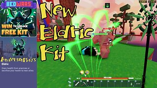 AndersonPlays Roblox BedWars 💀 [FREE KIT!] - New Eldric Kit Showcase