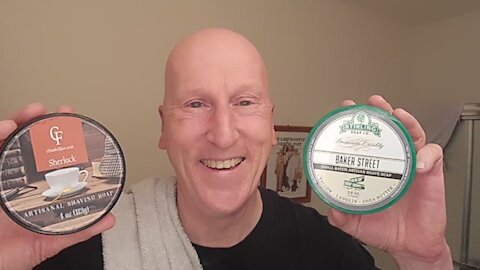 Baker Street Shave soap! The Shave is afoot! And comparison to Chiseled Face's Sherlock Shave Soap