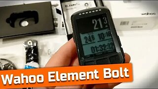 UnBoxing the Wahoo ELEMNT BOLT GPS Computer Feature Review and Weight