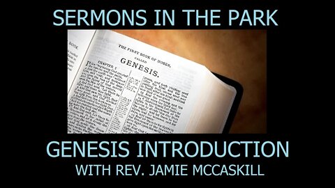 Rev. Jamie McCaskill Sermons in The Park 138