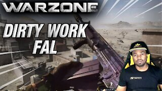 WARZONE 1 AGAINST 4 | FAL DIRTY WORK