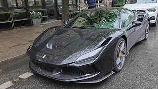 Black Ferrari F8 Tributo looks great! [4k 60p]