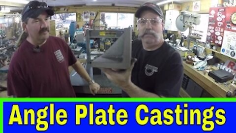 Milling Cast Iron Angle Plate Castings with Randy Richard