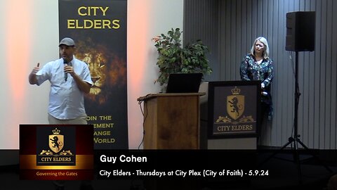 Guy Cohen shares with City Elders - 5.9.24