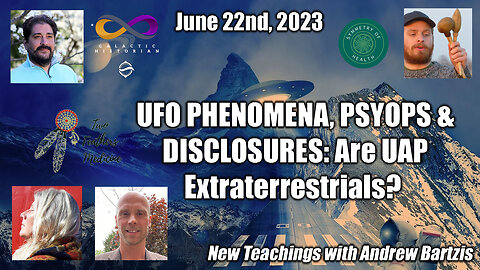 New Teachings w/Andrew Bartzis - UFO Phenomena, Psyops & Disclosures: Are UAP Extraterrestrials?