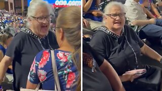Woman Drives 6 Hours To Surprise Best Friend At Baseball Game