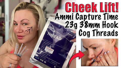 Cheek Lift with Ammi Capture Time 23g 38mm Hook Cog Threads Glamderma.com | Code Jessica10 Saves $$$