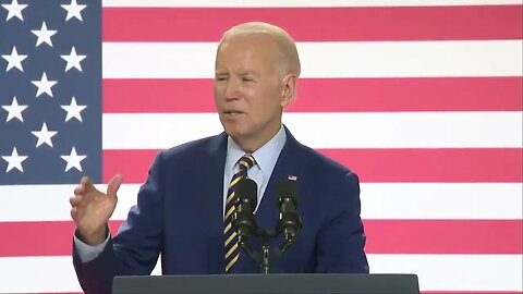 Biden Tells South Carolinians They Can Go "100 MPH Instead Of 30 MPH" Through Hudson River Bridge