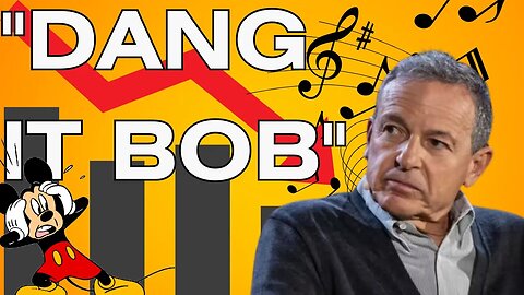 "Dang It Bob" - Disney Stock TANKS - Iger Can't Save Disney!