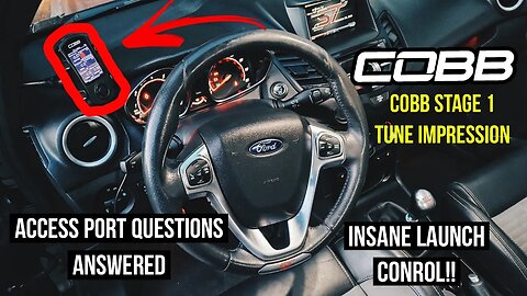 Fiesta ST Part 3 (Cobb Access Port Explained! and Launch Control!?)