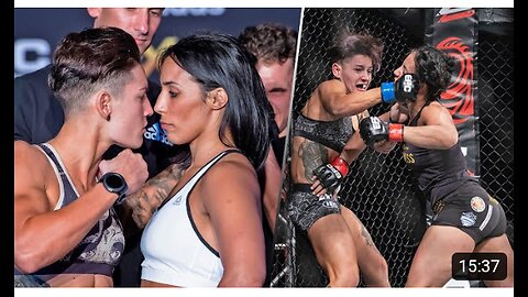 One Of The Craziest Women's MMA Fights In EFC History! Lino vs. Zouak