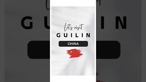 Travel to Guilin ♥️ #shorts #shortsvideo #travelvlog #China