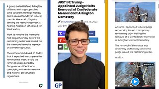 Victor Reacts: Removing Statues is Stupid! Battle Over Confederate Memorial at Arlington Cemetery