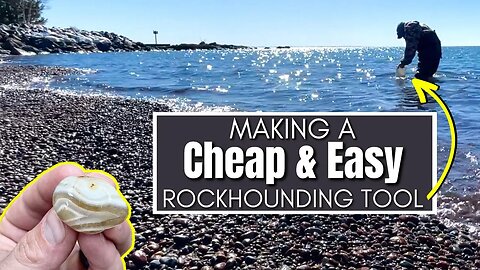 EASY rockhounding tool made to find more AGATES | Lake Superior Rocks