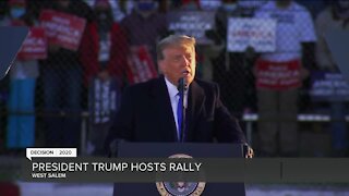 President Trump visits West Salen Tuesday