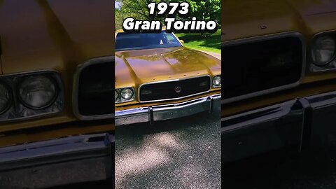 My Neighbor Has a Badass Car! 1973 Ford Gran Torino #shorts