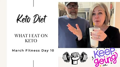 March Fitness Day 10 / Clean Keto Under 20 Carbs / Didn’t Get My Walk In Today / @carnivorecrisps