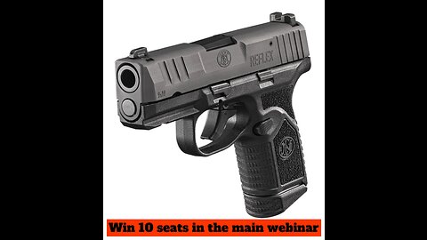 FN REFLEX 9MM 3.3" 15RD, BLACK -MINI #1 for 10 seats in the main webinar