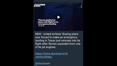 News Shorts: United Airlines Plane Engine Explodes