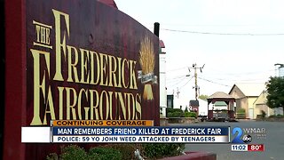 Man remembers friend killed at Frederick Fair