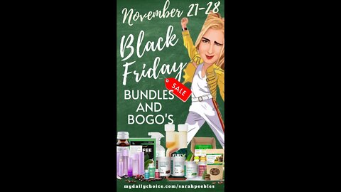 Day #1 of Black Friday is LIVE with a BOGO!!!