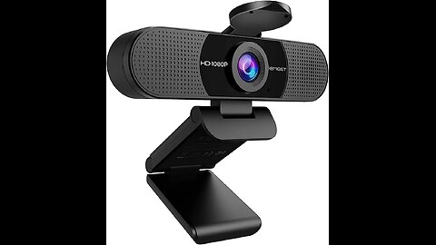 Webcam 1080P HD Streaming USB Computer Web Cam EMEET Mini Camera with Microphones