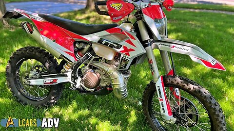 New look! GPX tse300r - How a dirt bike should look!