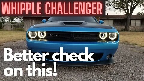 Whipple on your Challenger? Better check this out!