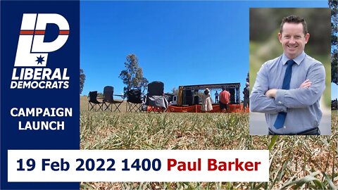 19 Feb 2022 1400 - Liberal Democrats Campaign Launch 10: Paul Barker