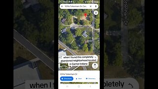 I found an abandoned neighborhood in Carmel, Indiana