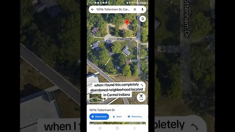 I found an abandoned neighborhood in Carmel, Indiana