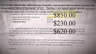Lake Worth Beach electric customers hit with additional deposit in the hundreds of dollars