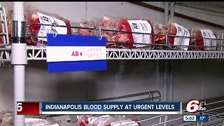 Urgent call for blood donors at Indiana Blood Center