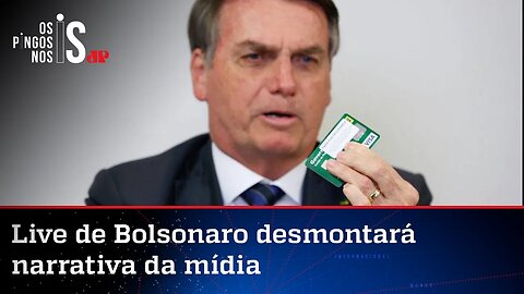 Bolsonaro vai restabelecer em live a verdade sobre o cartão corporativo