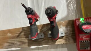 Episode 104 - 3D Printed Shop Organization - Milwaukee M12/M18 Mounts