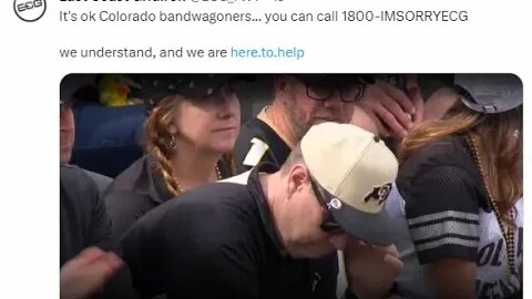 Public Service Announcement for all the Colorado Buffaloes Bandwagon Army