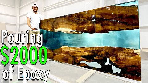 How to Make an Epoxy and Wood Dining Table || Part 3