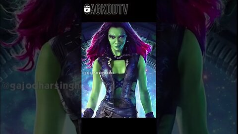 Why GAMORA is Green and THANOS is PURPULE