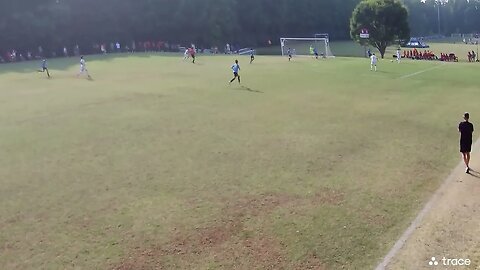 Chris Meehan [2026 Hun School & MatchFit Academy]. Sliding save on goal line in ECNL Playoffs.