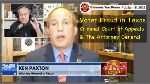 Voter Fraud in Texas - Criminal Court of Appeals & Attorney General