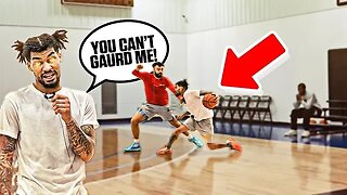 He Is A MENACE On The Court...