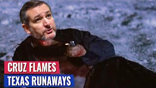 CRUZ FLAMES THE TEXAS RUNAWAY RATS - “THEY NEEDED ID TO GET ON THEIR PRIVATE JETS!”