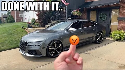 I Guess I Should've Bought An AMG.. 5 Things I Hate About My Audi RS7