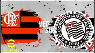 Flamengo x Corinthians - Nova Update do eFootbal 2022!