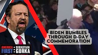 Biden bumbles through D-Day commemoration. Kurt Schlichter with Sebastian Gorka on AMERICA First