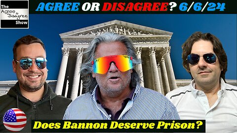 Bannon Deserves Charges While Mayorkas, Fauci, & Garland Walk Free? The Agree To Disagree Show