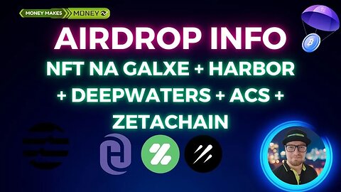 Airdrop INFO - Odbieramy HARBOR + ACS + DELVE + NFT na Galxe od Aptos!✅